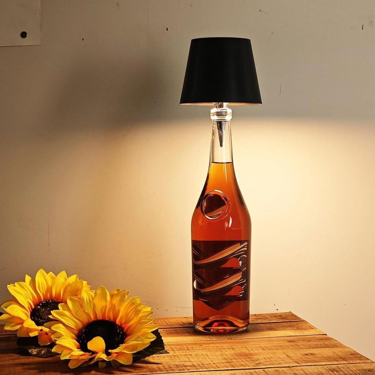 Wireless Bottle Lamp, LED Wireless Wine Bottle Lamp