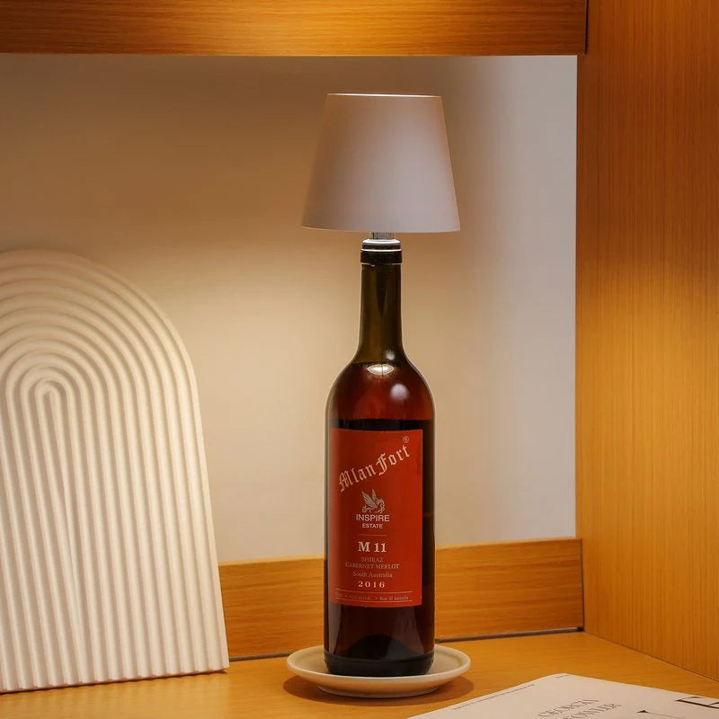 Wireless Bottle Lamp, LED Wireless Wine Bottle Lamp