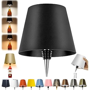 Wireless Bottle Lamp, LED Wireless Wine Bottle Lamp